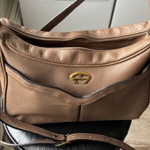 Classic shoulder bag Etienne Aigna tan Leather make an offer